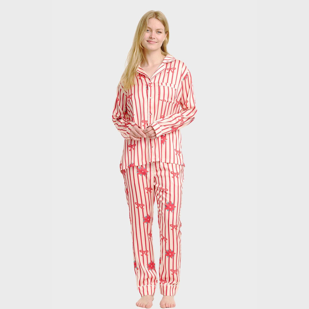 Stilla | Satin-Pyjamas damer