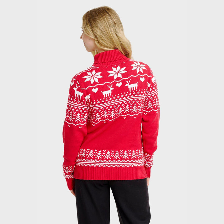 Stilla | Den Grønland Julerullekravepullover Dame