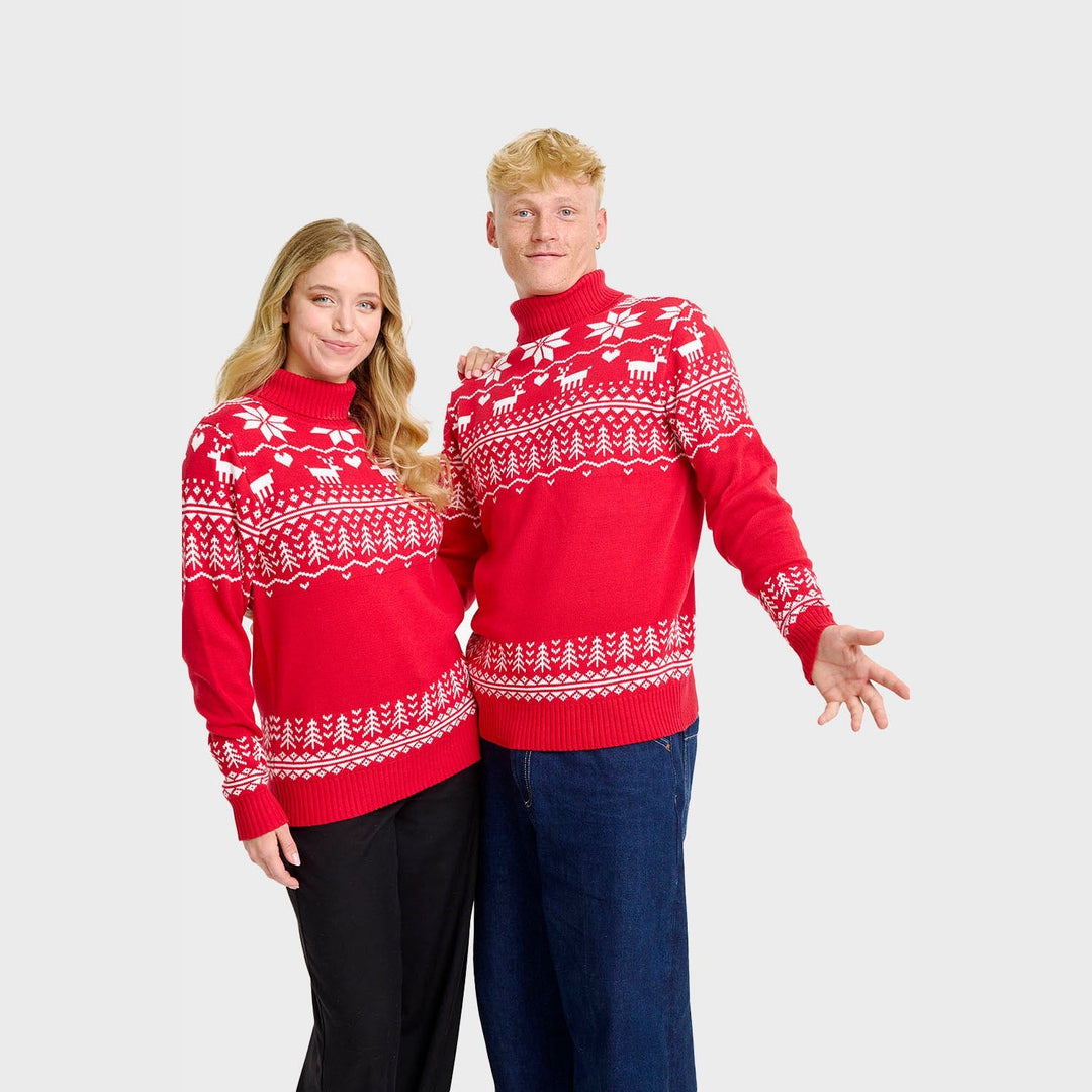 Stilla | Den Grønland Jul Rullekravepullover Herrer