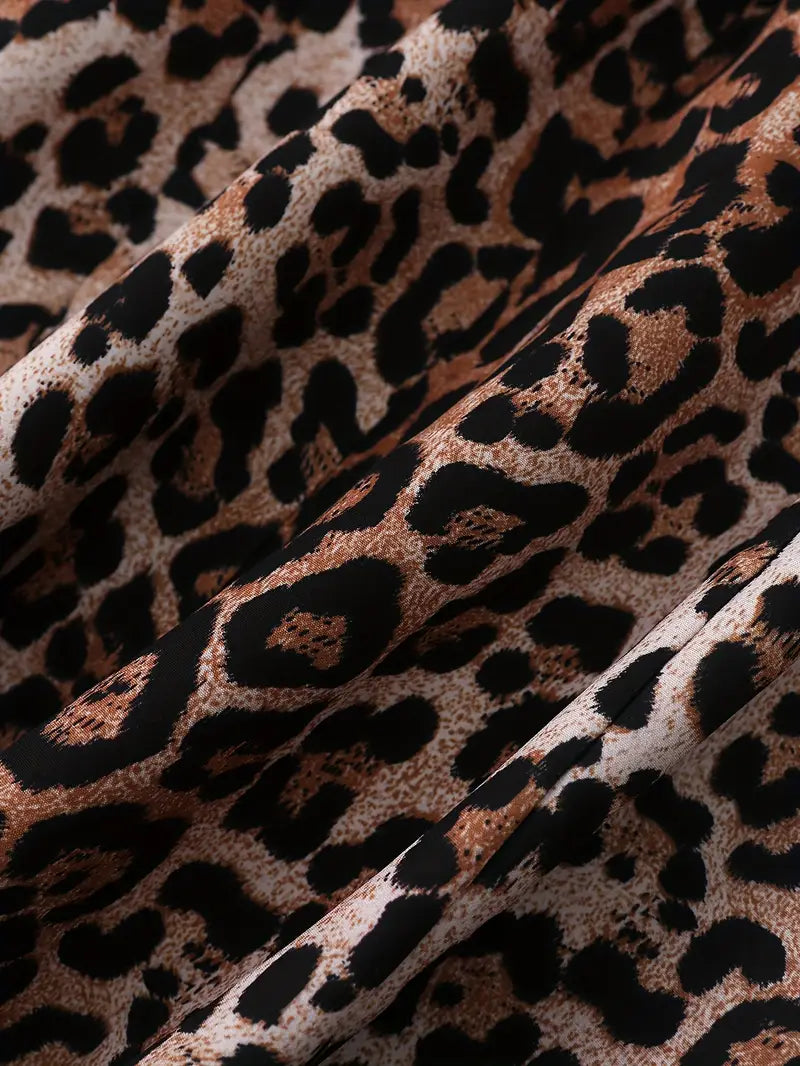 Stilla | Elegant Blazer Med Leopardmønster
