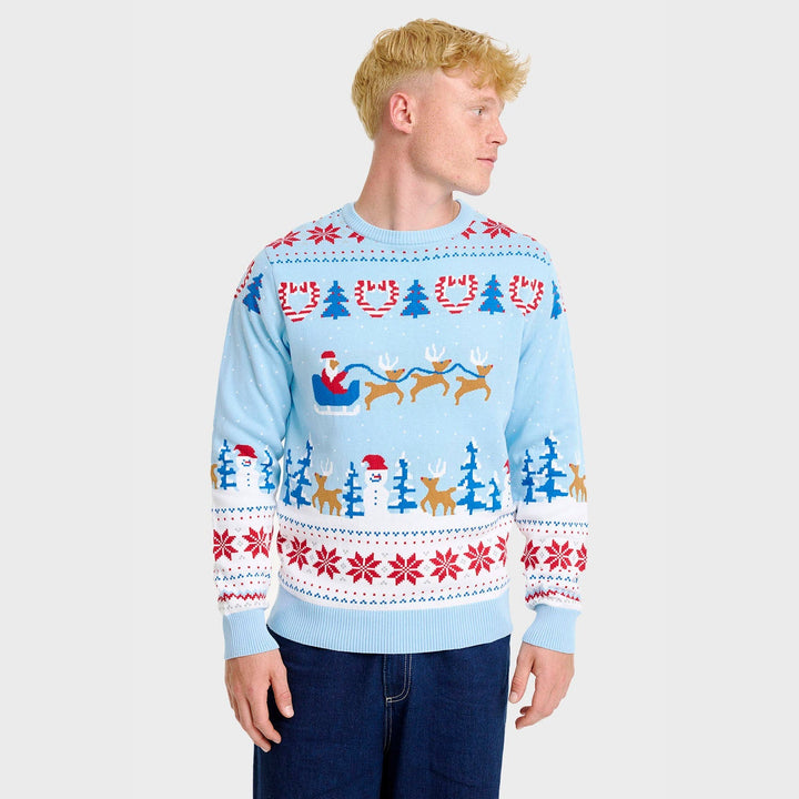Stilla | Christmas Wonderland Jule-sweater herre