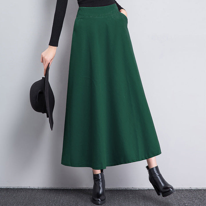 Stilla | Elegant Høj Talje Dame Skirt