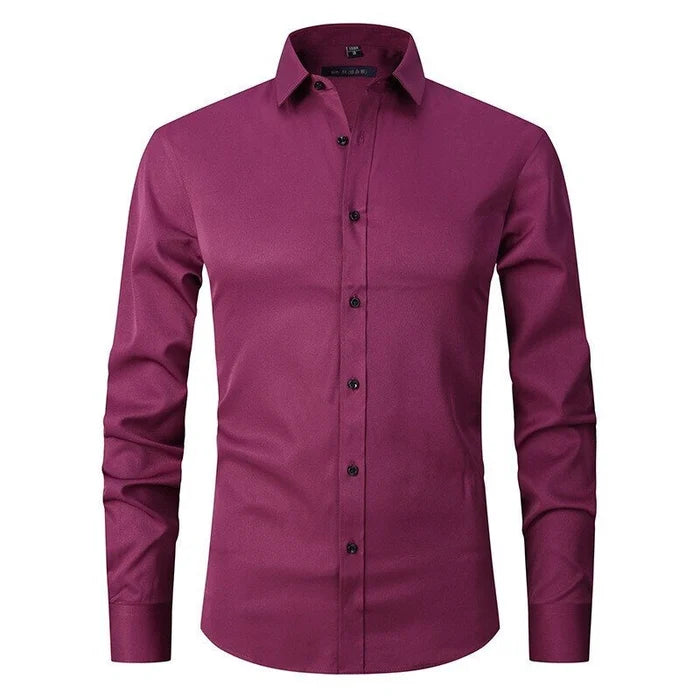 Stilla | Helmut - Den Non-Iron Stretch Skjorte