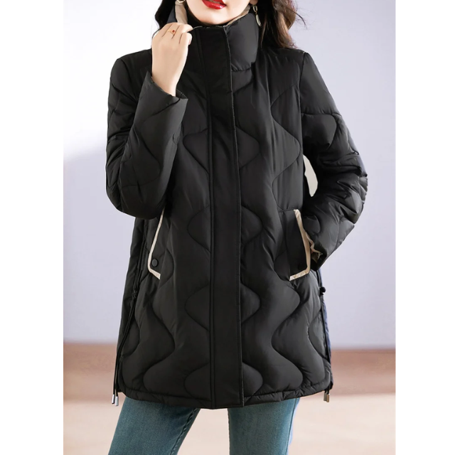 Stilla | Elegant quilted jakke med ståkrave til et smart look Ideel til efterår/vinter