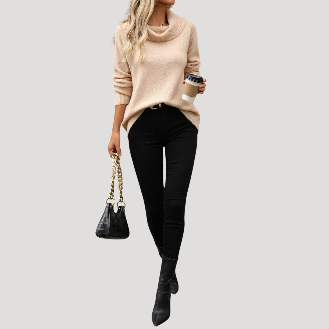 Stilla | Off Shoulder Strik Trøje