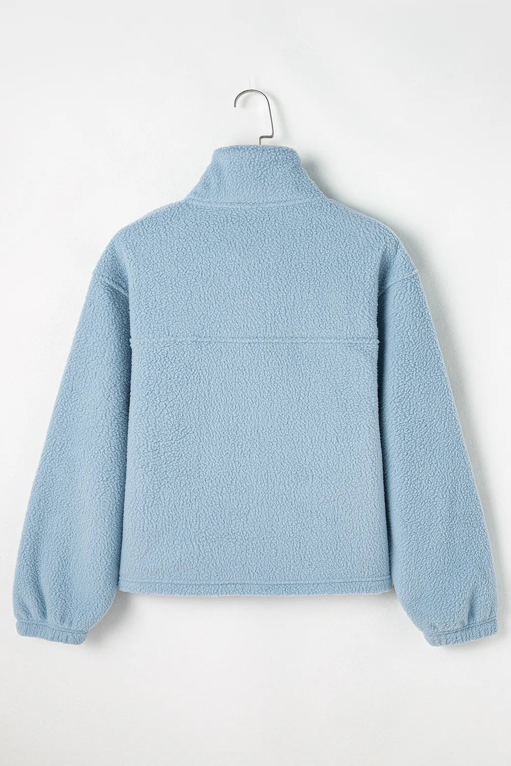 Stilla | Sweatjacke med lange ærmer og halvdelt lynlås