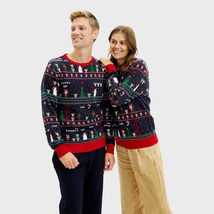 Stilla | Vintage Gamer Jul Sweatshirt Herre
