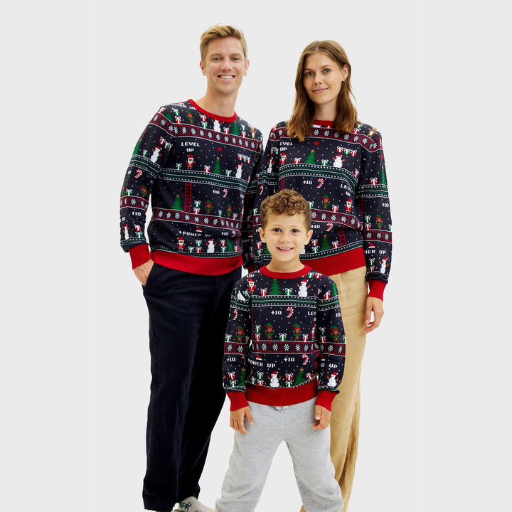 Stilla | Vintage Gamer Jul Sweatshirt Herre