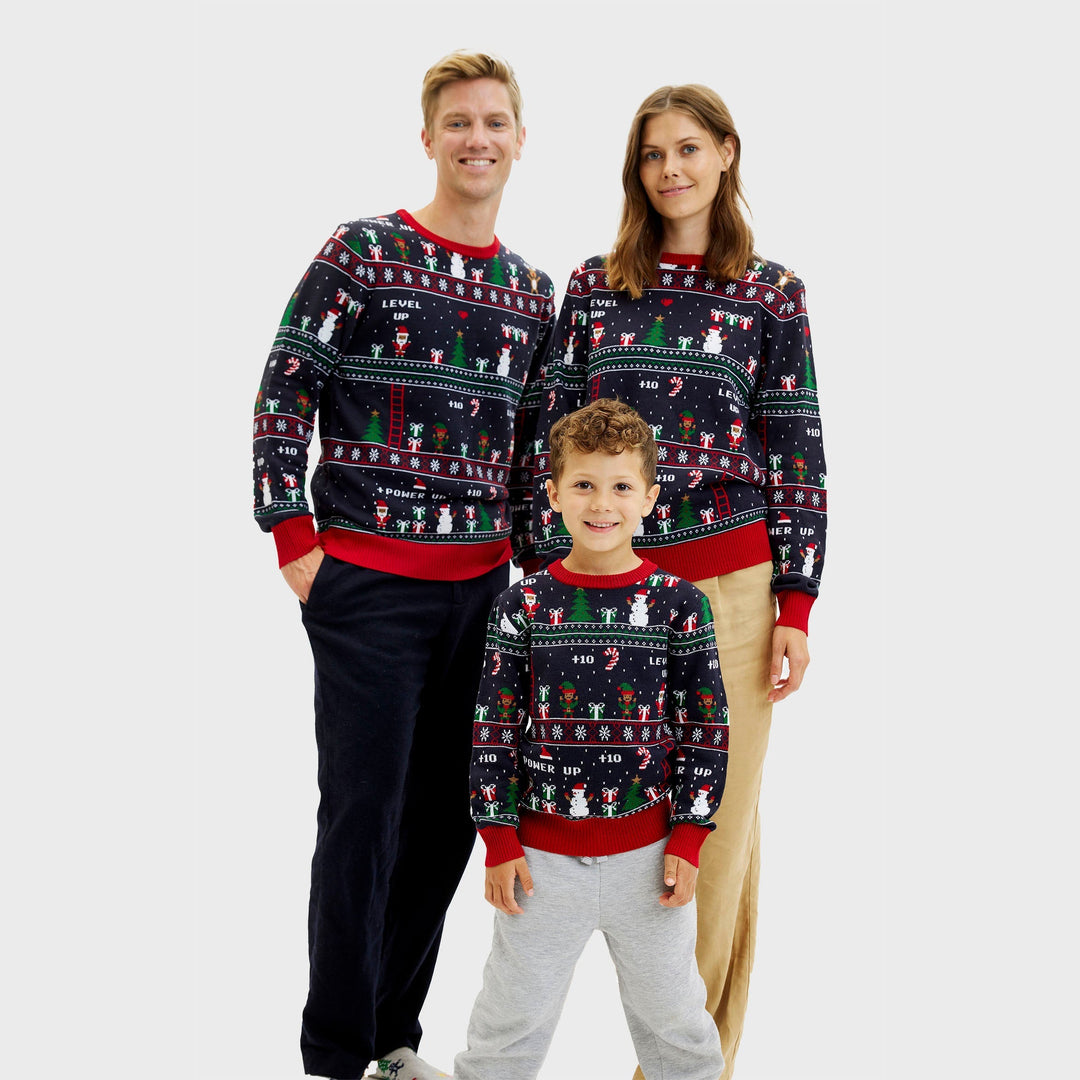 Stilla | Vintage Gamer Jule Sweater Dame