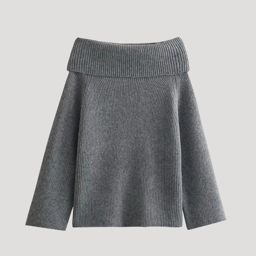 Stilla | Kvinder Off Shoulder Striktrøje