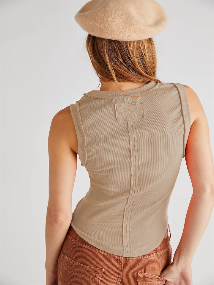 Stilla | Rullekrave Top