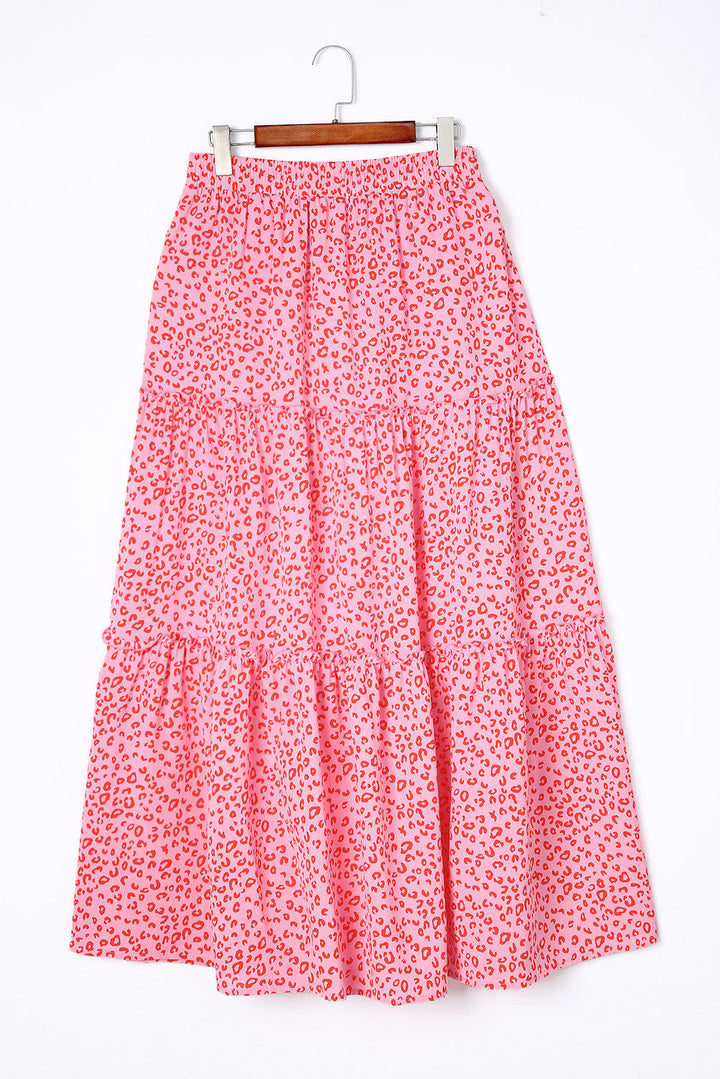 Stilla | Leopardeprint nederdel
