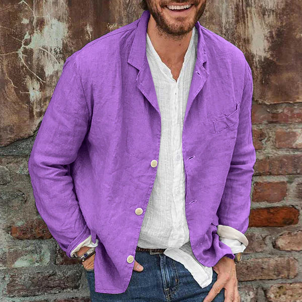 Skovae | - Let bomulds-blazer til herrer: Komfort og stil