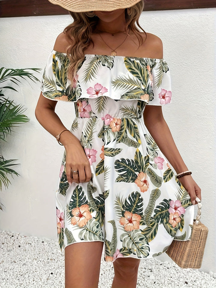 Stilla | Blomstret Kjole Med Stropper