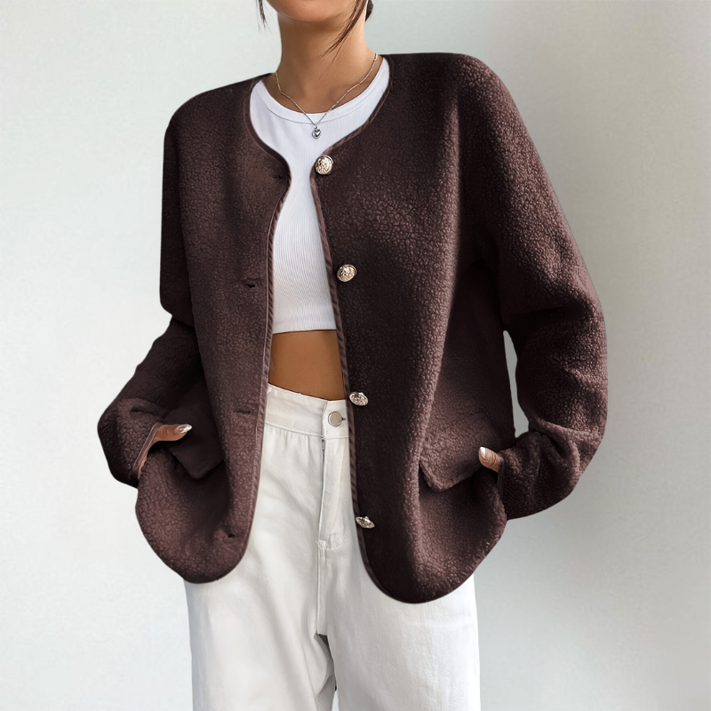 Stilla | Hyggelig Strikket Cardigan med Åben Front