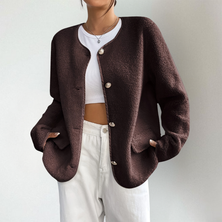 Stilla | Hyggelig Strikket Cardigan med Åben Front