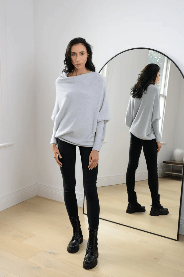 Stilla | Elegant sweater med skulderfri ærmer til damer
