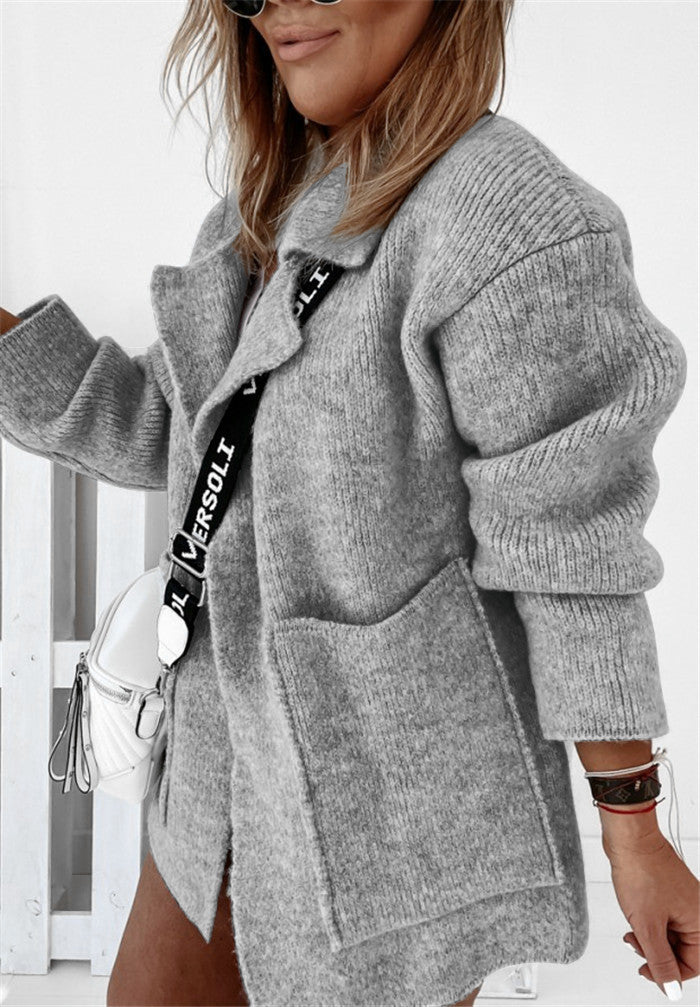 Stilla | Dame Cardigan Med Oversize Ærmer