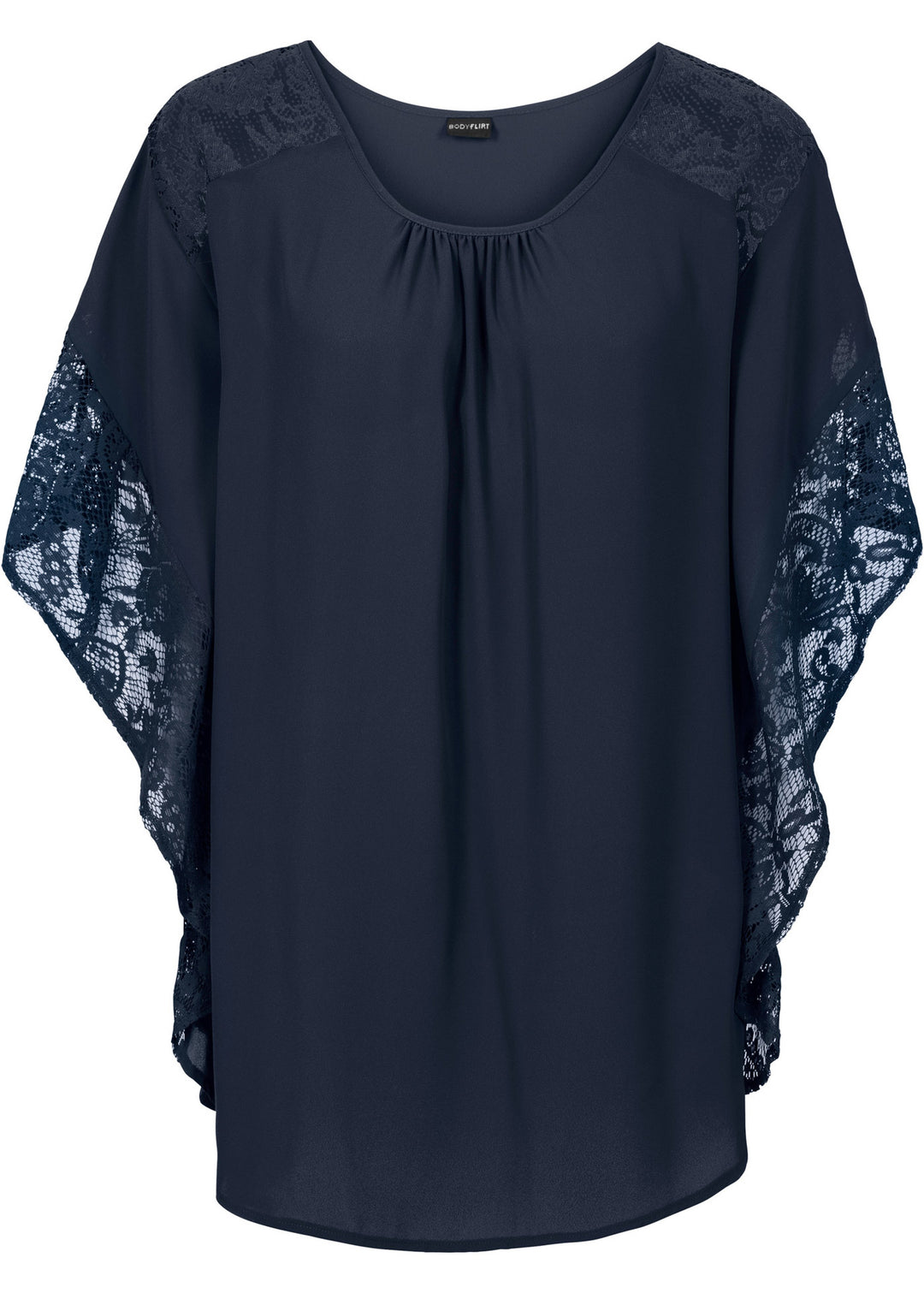 Dame Chic Spids Panel Top Stilla