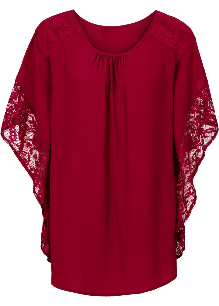 Dame Chic Spids Panel Top Stilla