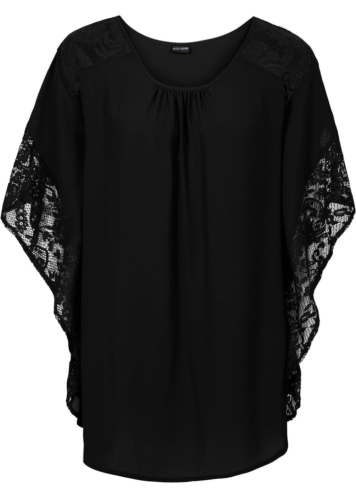 Dame Chic Spids Panel Top Stilla