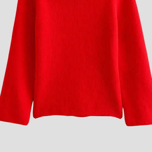 Stilla | Kvinder Off Shoulder Striktrøje