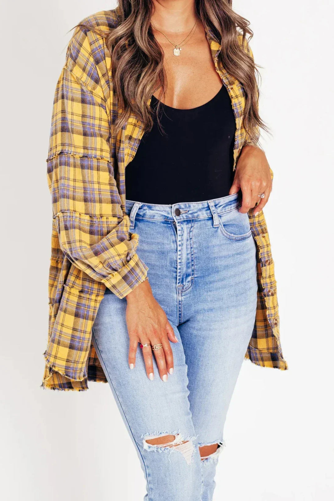 Stilla | Overdimensioneret Vasket Flannel