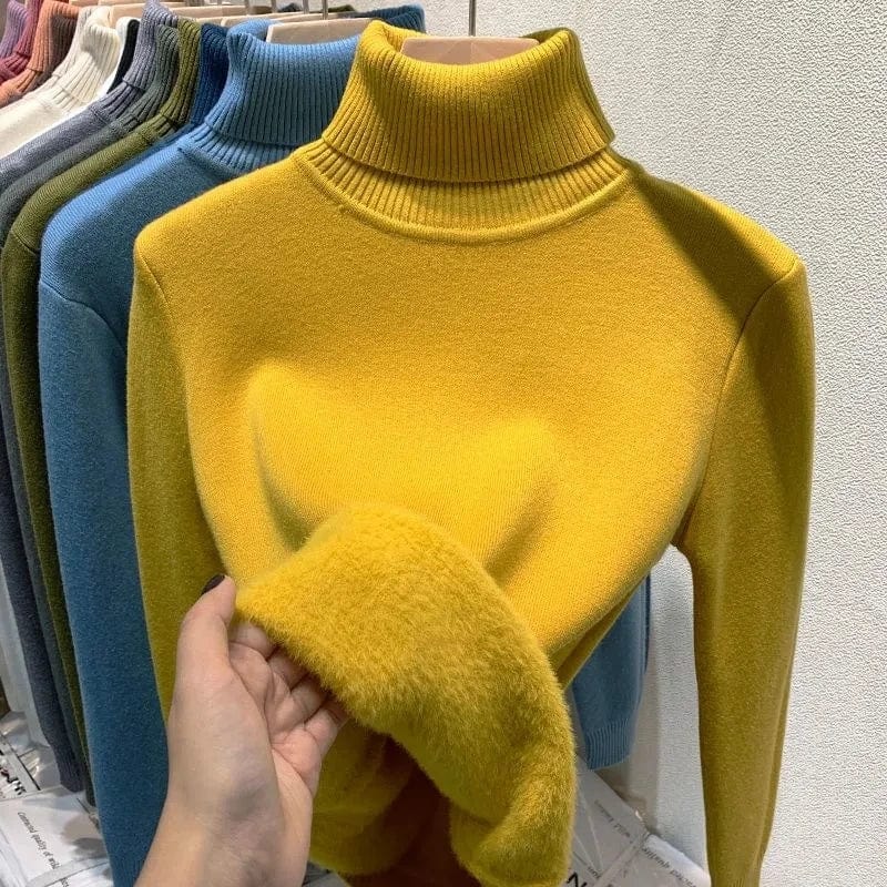 Stilla | Fleece Rullekravepullover
