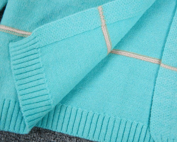 Stilla | Weit Geschnittene Strickjacke Türkis