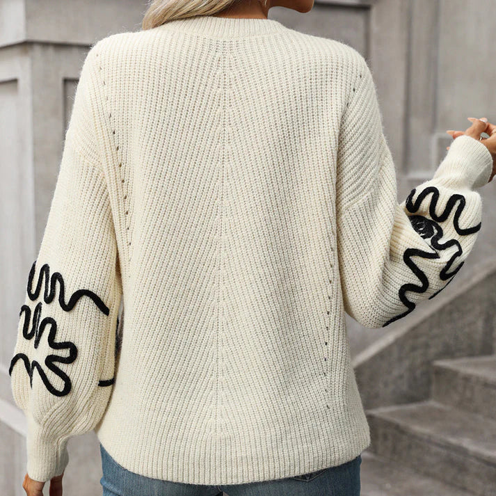 Stilla | Casual Strikket Sweater Til Damer