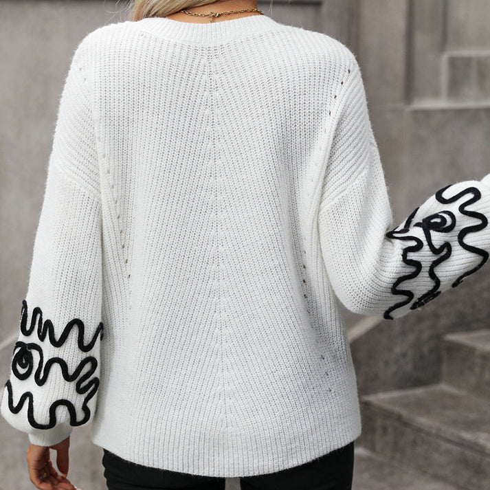 Stilla | Casual Strikket Sweater Til Damer