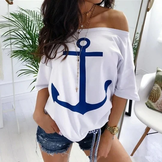 Stilla | Løst One Shoulder Skjorte