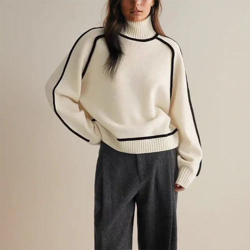 Stilla | Premium Vinter Rullekravebluse