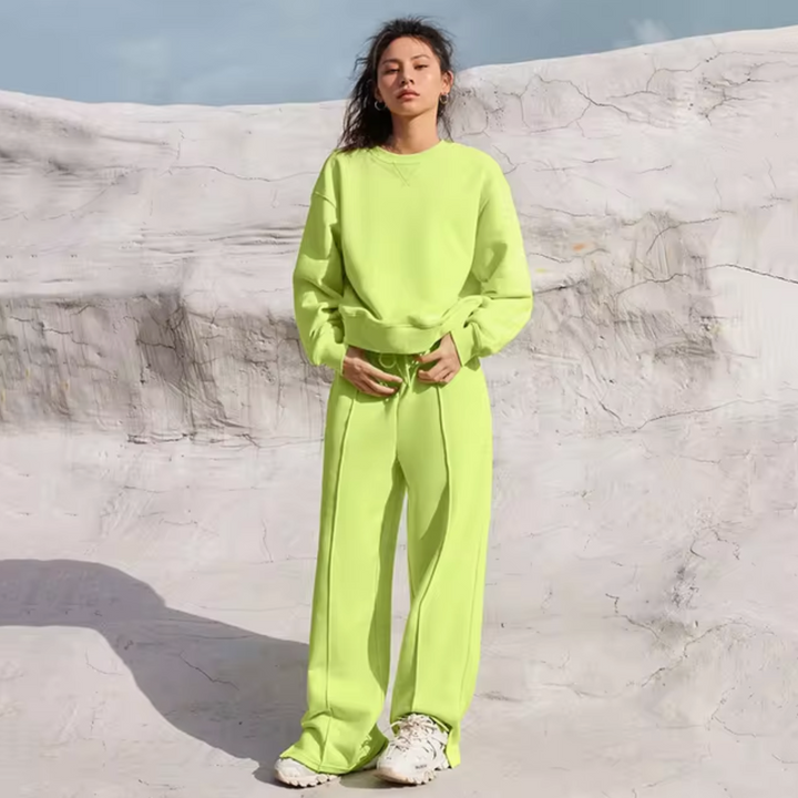 Stilla | Loungewear Sæt Af Strikket Trøje To Dele