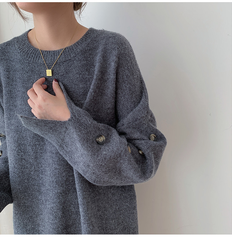 Stilla | Klassisk Pullover Med Bred Uddybning