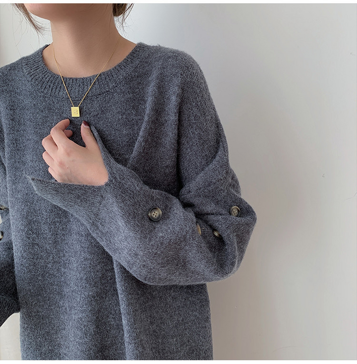 Stilla | Klassisk Pullover Med Bred Uddybning