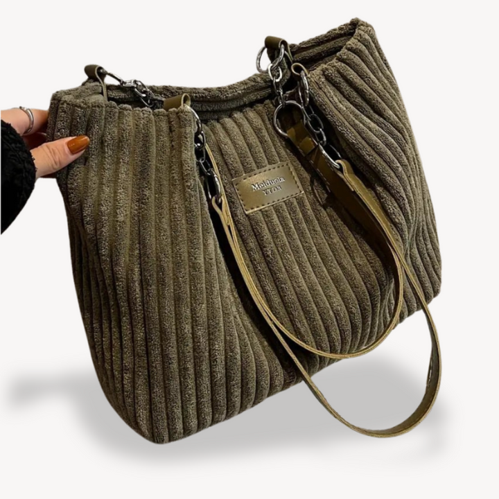 Stilla | Kvinders Corduroy Skuldertaske