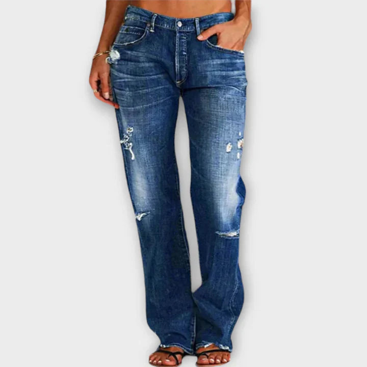 Stilla | Rivne Damejeans Med Lav Talje
