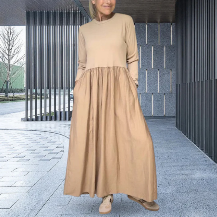 Stilla | Elegante Kjole Med Flydende Vase