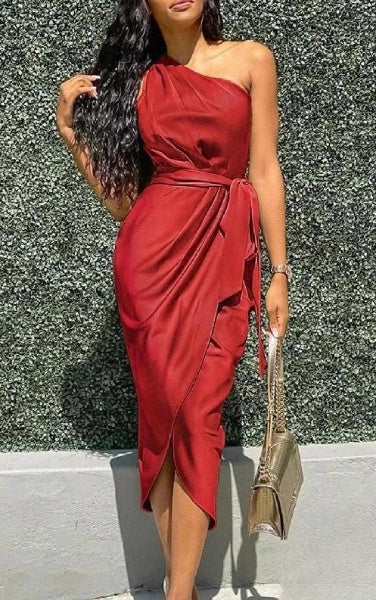 Stilla | Kvalitet Off Shoulder Ruffle Kjole