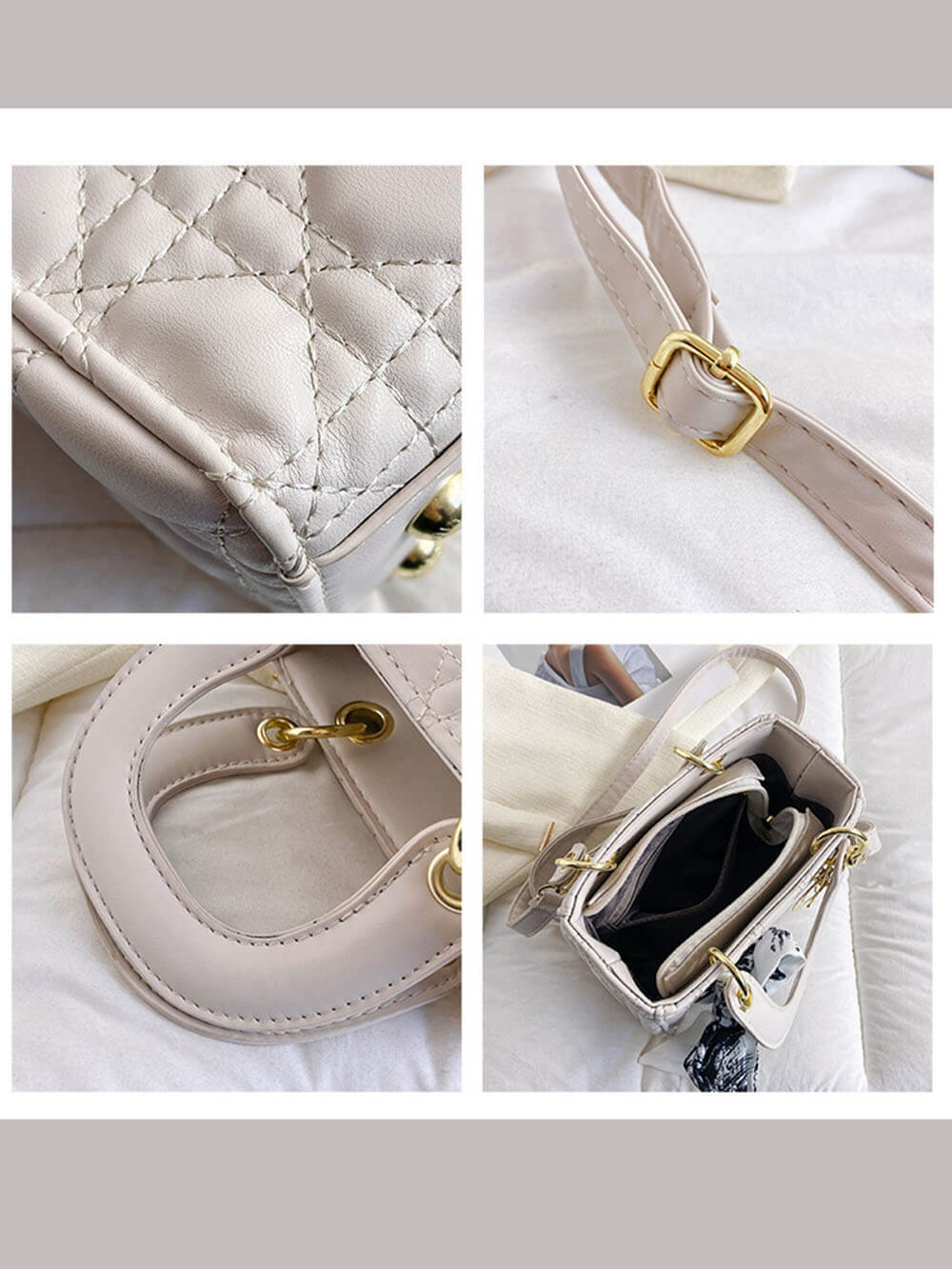 Stilla | Chic Bow Mini Håndtaske