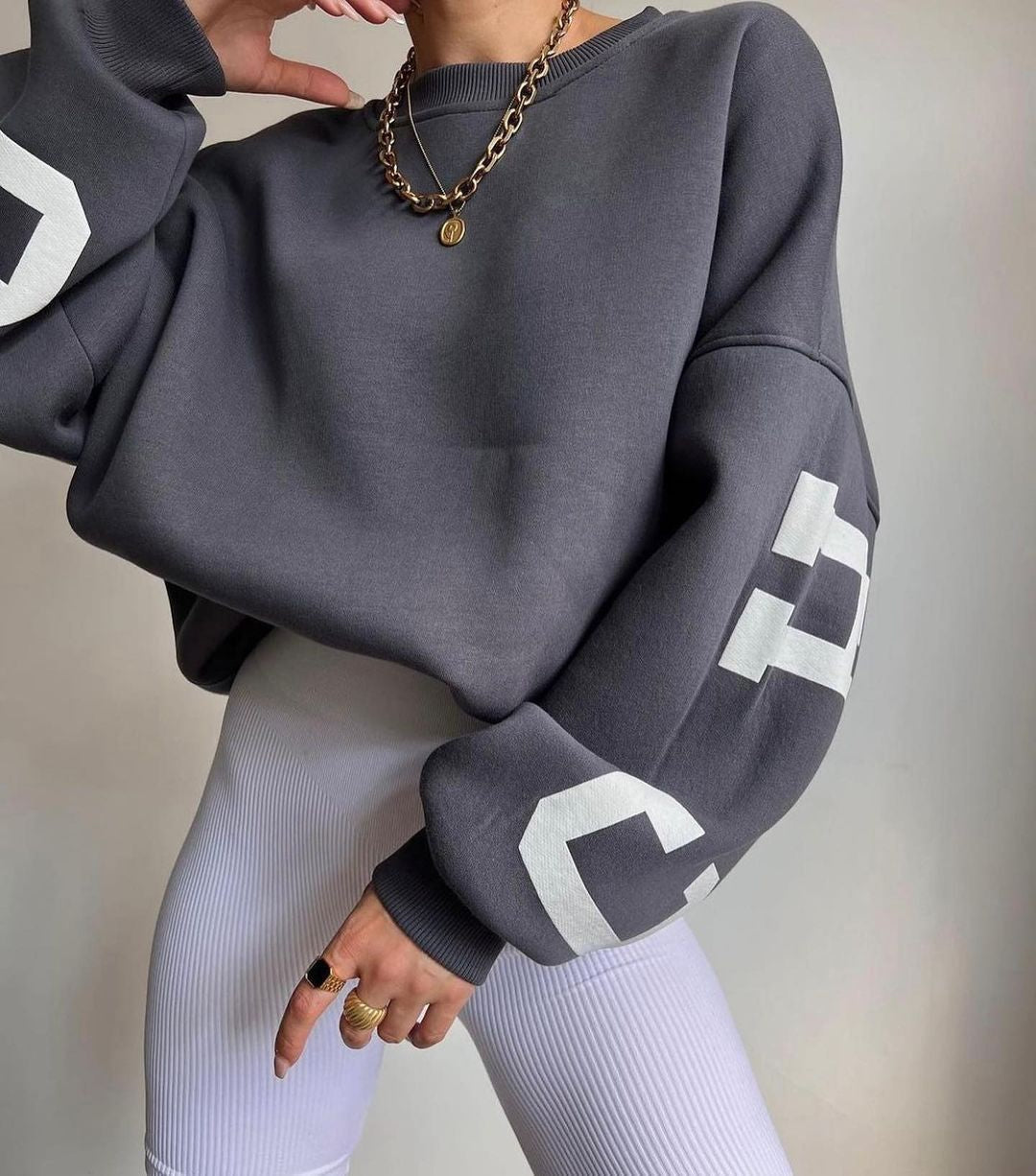 Stilla | Sweat Overstørrelse Dame