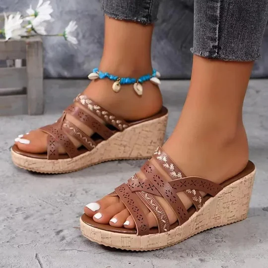 Stilla | Sandaler i vintagestil