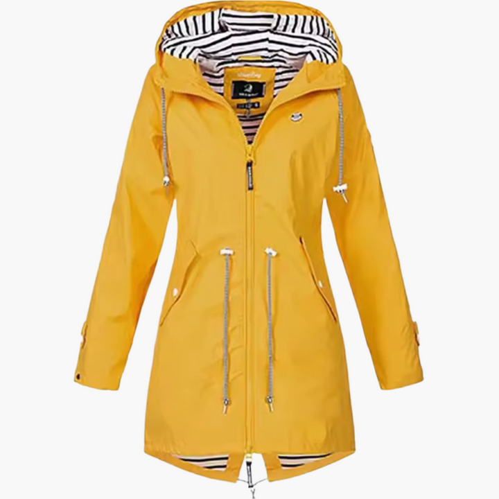 Stilla | Regnjakke Outdoor Windbreaker med Hætte - Vandtæt Overgangsjakke til Fritid & Rejser