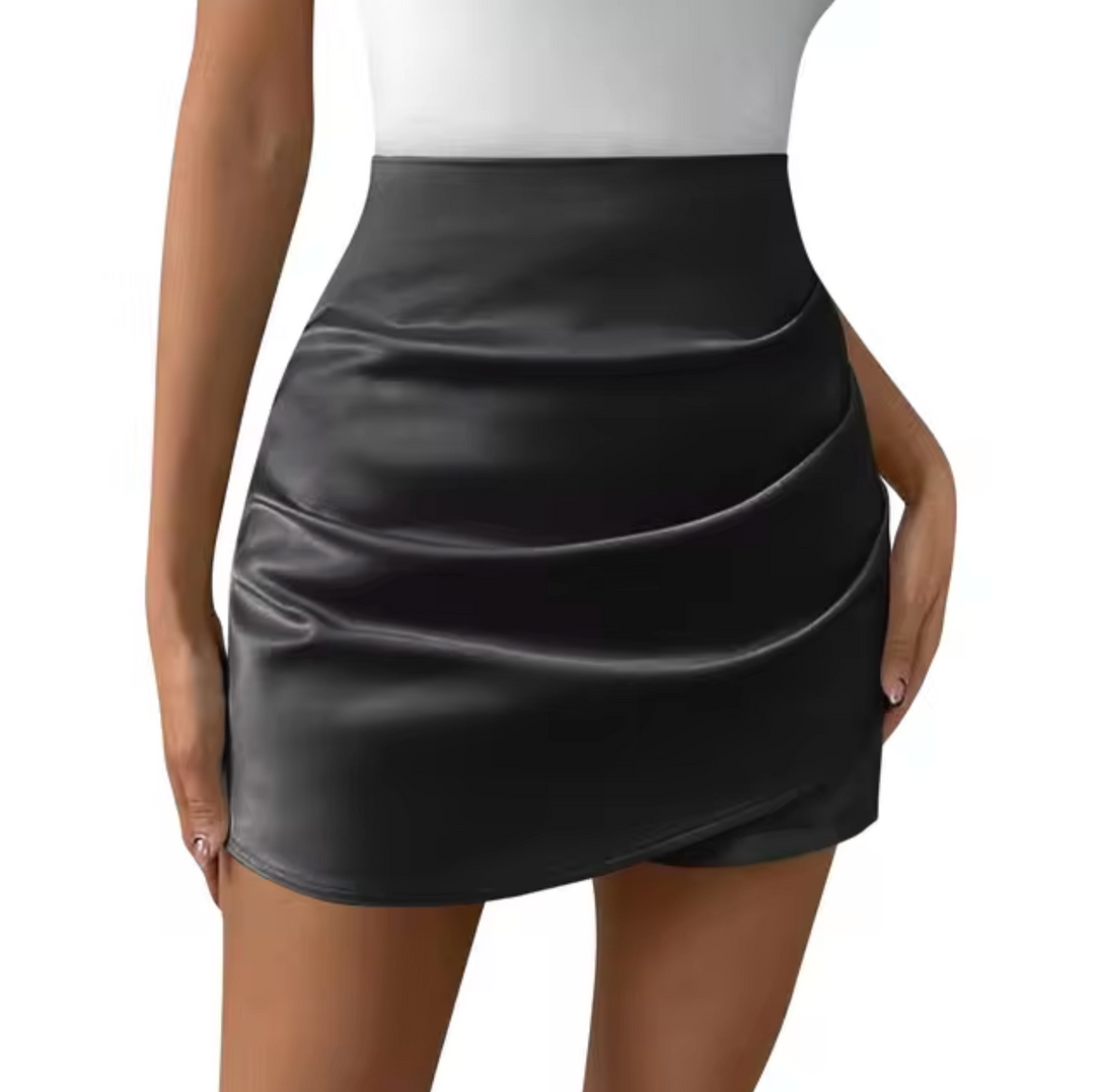 Stilla | Elegant Satin Mini Nederdel