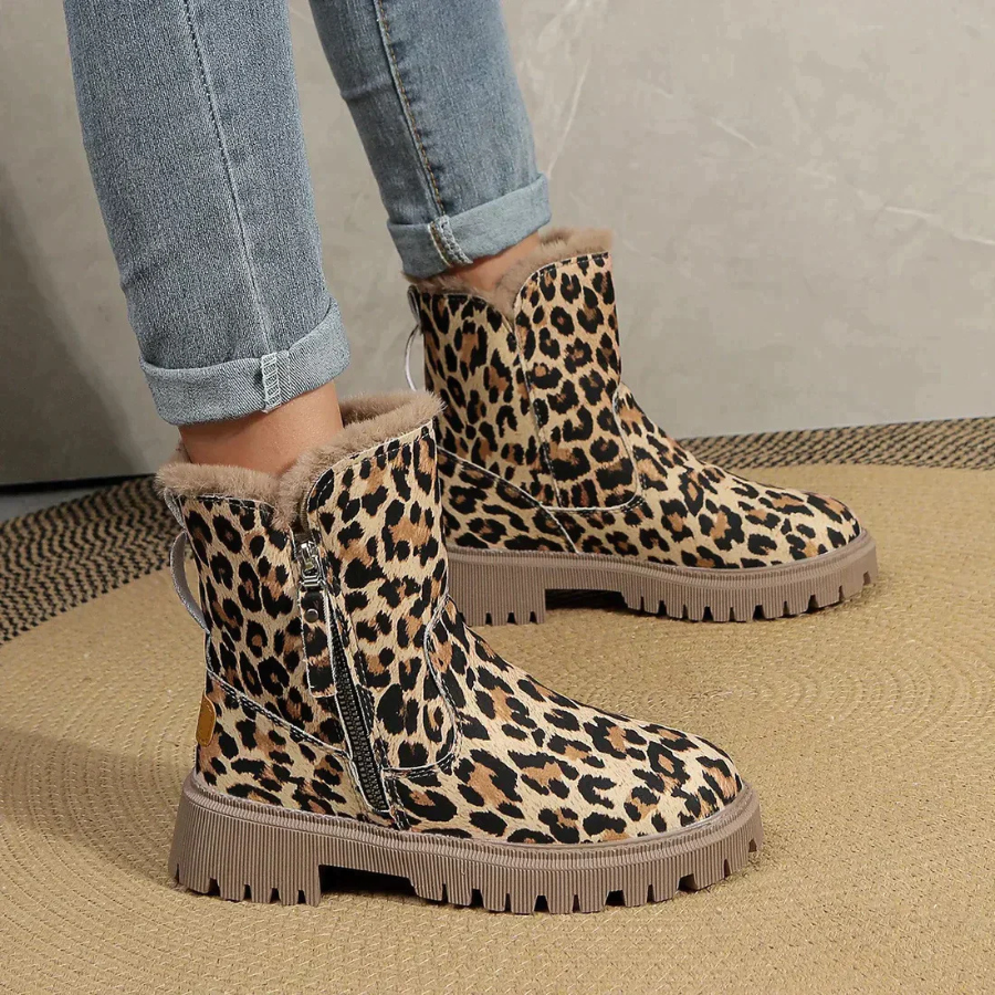 Stilla | Dame Støvler Leopardmønster