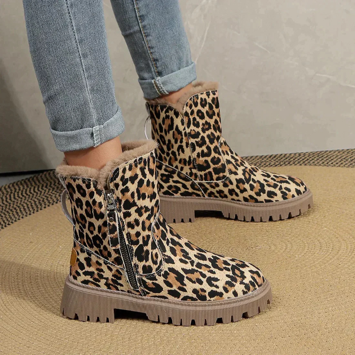Stilla | Dame Støvler Leopardmønster
