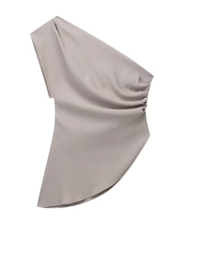 Stilla | Mae Asymmetrisk T-shirt Ny Dame Mode