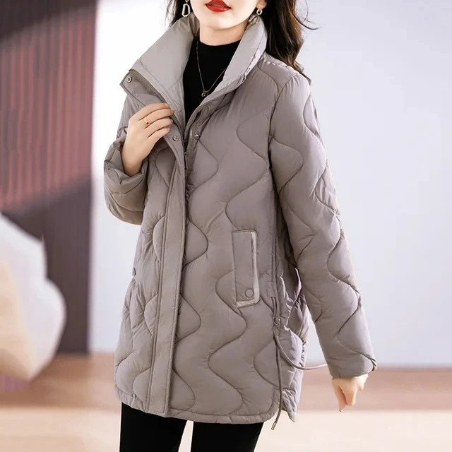 Stilla | Elegant quilted jakke med ståkrave til et smart look Ideel til efterår/vinter