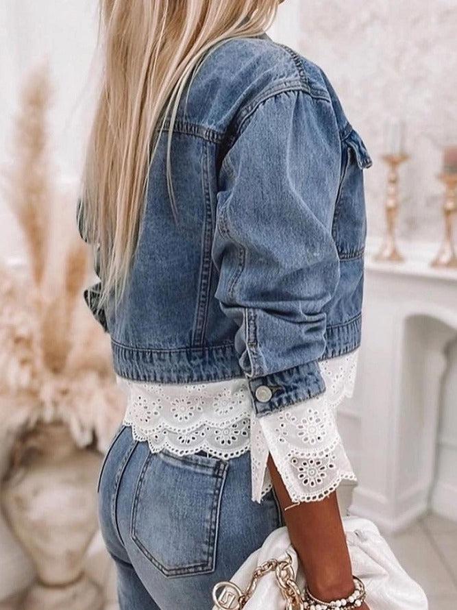 Stilla | Tøj Af Blå Patchwork Denim